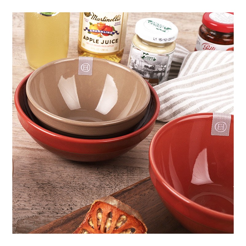 Emile Henry HR ceramic rice bowl + soup bowl set