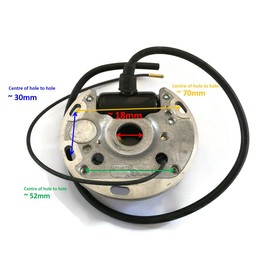 OEM Original Made in Italy Stator Assy for STIHL Chainsaw Stator w/Contact Point, Plate and Condenser Model 070 090 MS 720 Condenser 1106 400 0705