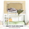 RIYDH Bed Tent Bunk Twin Bed Canopy Tents - Portable