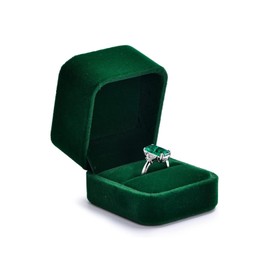 Tzylomirx Ring Box, Engagement Wedding Ring Box, Ring Storage Box, Small Velvet Ring Gift Boxes Suitable for Proposals, Engagements, Weddings, and Special Occasions