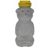 Generic 8 Oz Plastic Bear Honey Bottle Jars Refillable with