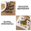 SSZYMAOYI 37-Piece Cookie Cutters Set, Alphabet, Numbers, Symbols, Stainless Steel,