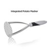 Potato Mashers, Joyoldelf Potato Masher Stainless Steel, Masher with Non-Slip