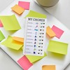 Tabanzhe Plastic Memo Board for Chores Checklist - Organize Your