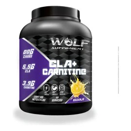 Cla  Carnitina Wolf Suplementos 1kg Pre Entreno 200serv Naranja                                                                                       