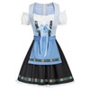 Kate Kasin Women's German Bavarian Beer Wench Costume Maid Outfit