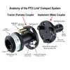 PTO Link Compact Quick-Connect System - Replacement Spring-Loaded Locking Pin
