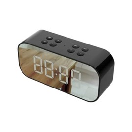 xinyee Speaker Portable Wireless Bluetooth Speaker Column Subwoofer Music Sound Box Time Snooze Alarm Clock