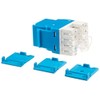 C2G 03796 Cat5e RJ45 Unshielded Keystone Jack, Blue