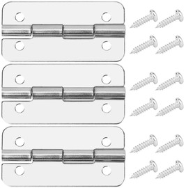 Omoojee 3PCS Cooler Hinges for Igloo, Stainless Steel Cooler Hinges Replacement Parts, Compatible with Igloo Style Ice Chests