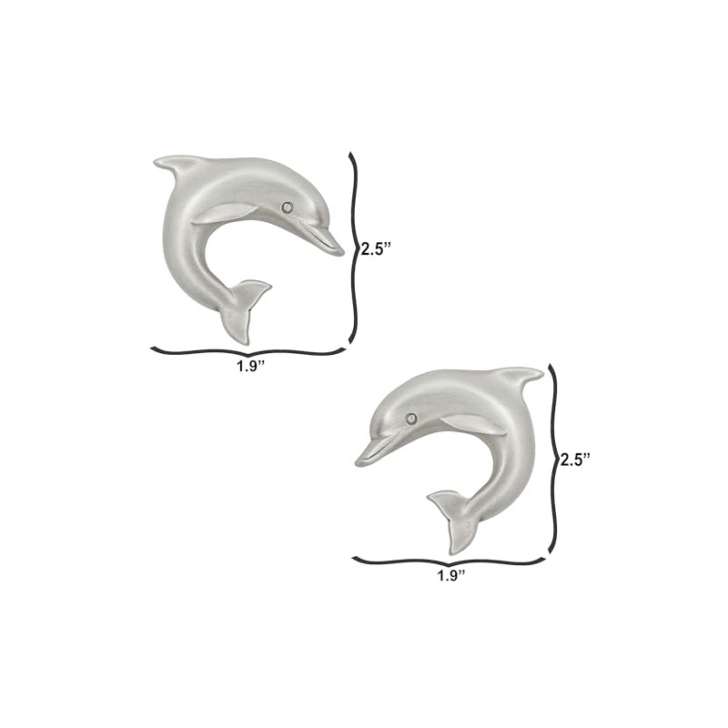 Costello Coastal - Dolphin Cabinet Knobs (Matched Pair) | Artist