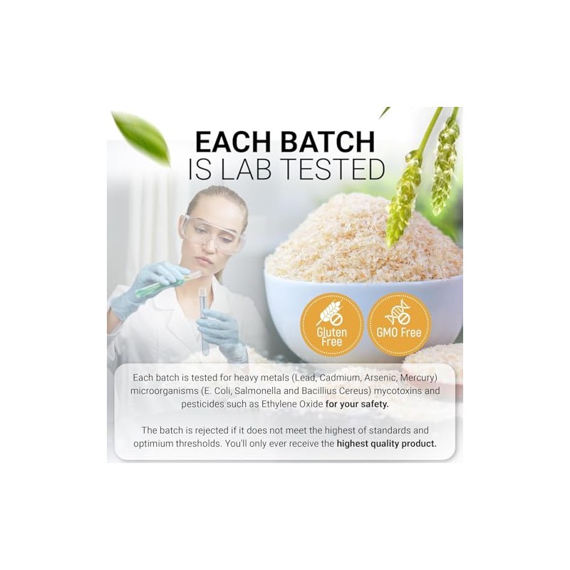 NKD Living Whole Psyllium husks (1kg, 2 x 500g)
