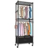 VyGrow Clothes Rack, Clothing Rack for Hanging Clothes, 4 Tiers