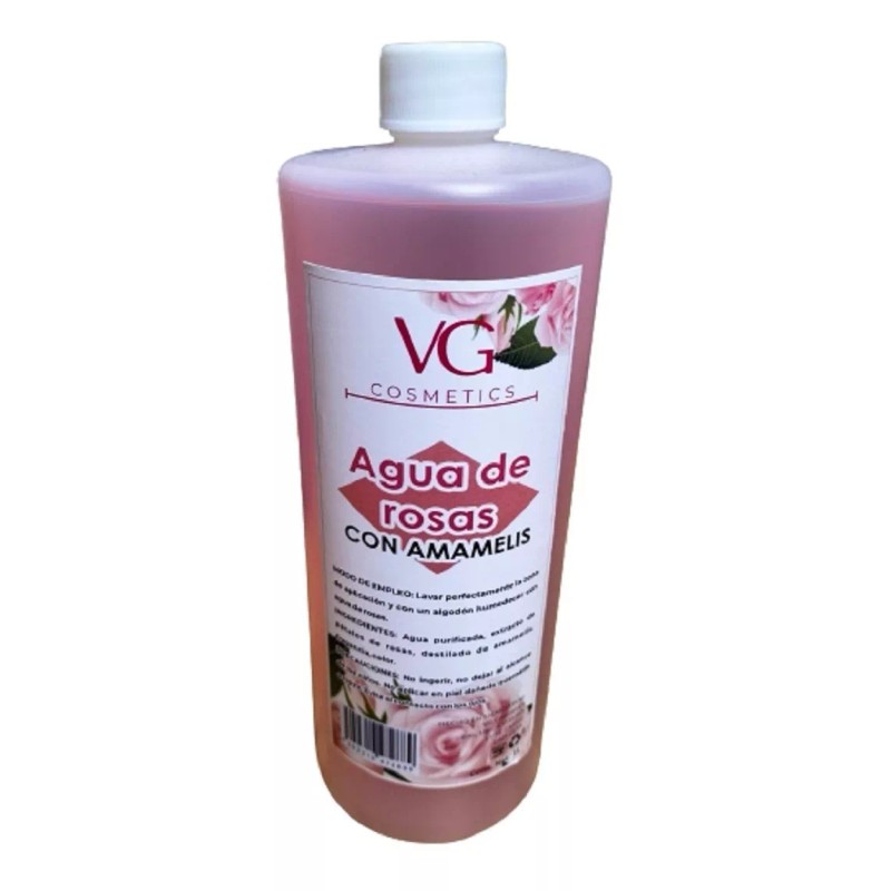 VG COSMETICS Agua De Rosas Tonico Facial Con Amamelis La