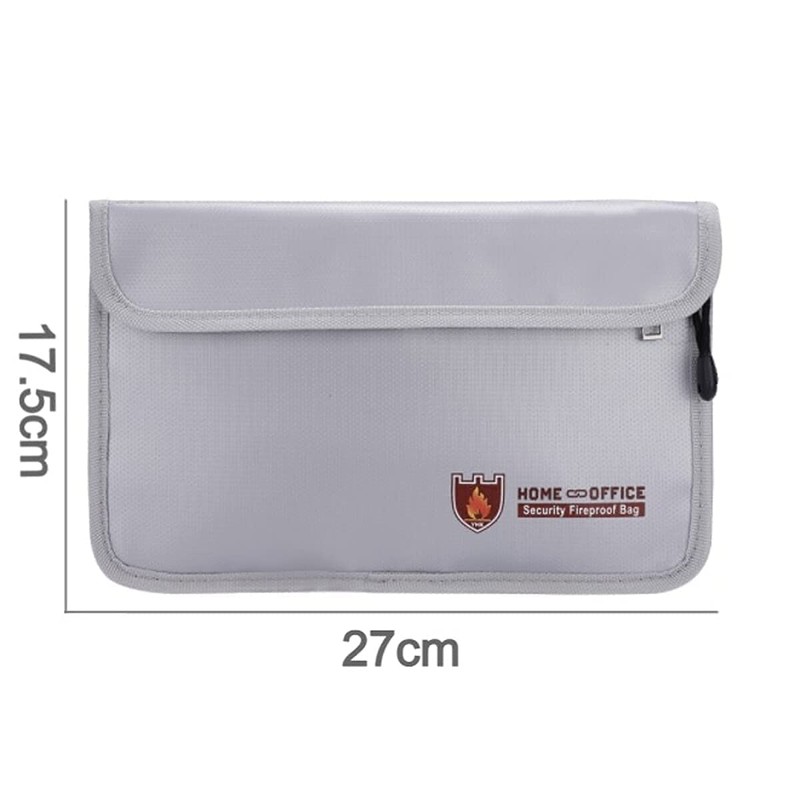 Fireproof Bag, Document Storage, Case, Collecting Bag, Safe, Fireproof, Heat-Resistant,
