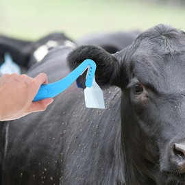 Kisangel 5sets Heavy Duty Ear Tag Remover Tool Livestock Tag Cutter Universal for Cattle Sheep Goats Pigs 2pcs*5