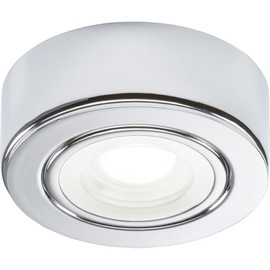 Knightsbridge 230V LED Under Cabinet Light with Adjustable CCT - Chrome, CABCTC