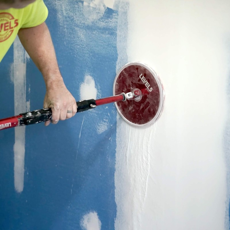 LEVEL5 200 Grit 9" Radial Drywall Radial Sander Disc -