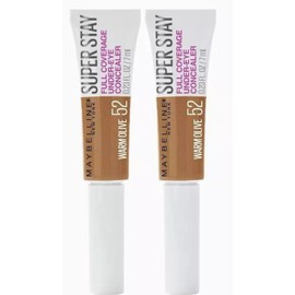 Maybelline Super Stay Full Coverage Under-Eye Concealer 52 Warm Olive, 2 pack
