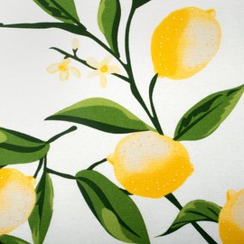 DII Lemon Bliss Tabletop Collection, Tablecloth, 60x84, 1 Piece