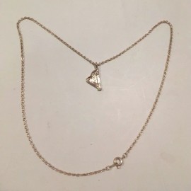 Unbranded CHRISTMAS GIFT !LOT OF ( 4 ) Silver color Celtic Lyre Harp Necklace / 17"  chain