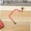 Gatuida 3Pcs Oil Air Compressor Aluminum Tube with Brass Valve