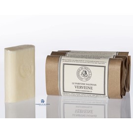 "2+1" Christmas Set - 2 Handmade Luxury Soaps Savon de Marseille (Lavender + Verveine) and 1 Firm Luxury Shampoo from Provence