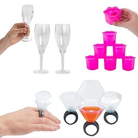 Fun Express Bachelorette Shot Glass Kit 36 Pieces