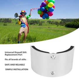 Drywall Stilt Replacement Parts, Drywall Stilts Straps, Stilts Accessories Leg Band Straps for Home Improvement High Wall Painting Plastering Wiring, Aluminium Alloy and Sponge