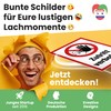 DankeDir! Zutritt verboten - Plastic Sign 30 x 20 cm
