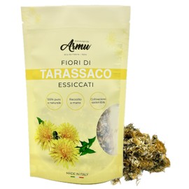 Armu – Dried Dandelion Flowers from Italy 20g – 100% Natural & HandPicked – Detox Herbal Tea – Cleansing Dandelion Infusion