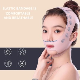 2 Pcs Double Chin Reducer, Double Chin Eliminator, V Line Lifting Mask,Chin Lift, Breathable Contouring Band With Gentle Compression, Lightweight Facial Shaping Belt For Daily Beautys Routine