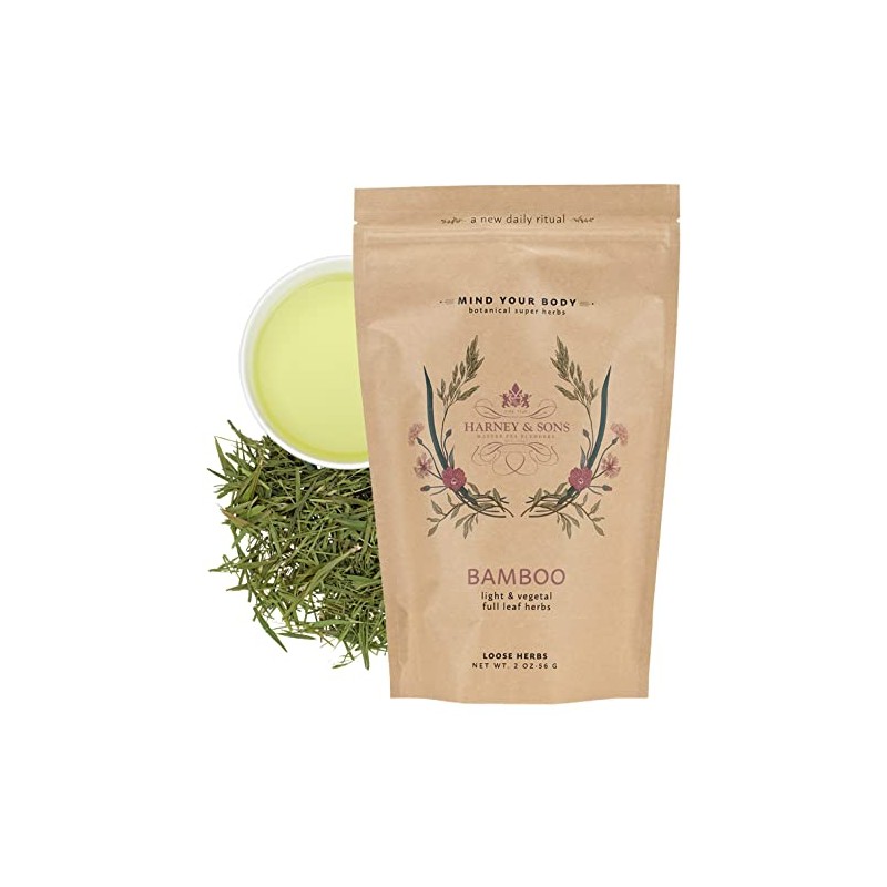 Harney & Sons Bamboo Tea, Loose Leaves, Wellness Collection, 2