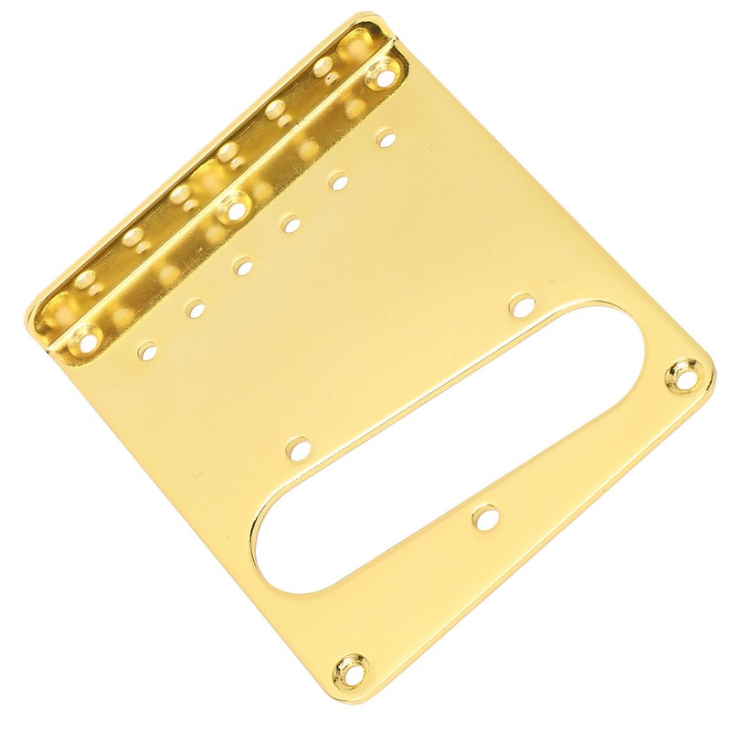 Top Loader Guitar Bridge Plate Steel 6 Strings Gold Color