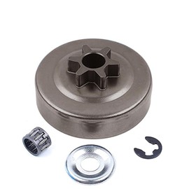 3/8 Inch 6 Teeth Sprocket Replacement Kit for Chainsaws MS170, MS180, MS210, MS230, MS250, Spur Sprocket Clutch Drum Kit, Includes Coupling, Needle Bearing, Disc and Snap Ring, Replaces 1123 640 2005