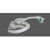 TODCO Style 69571 Door Lock & Latch WHITE Truck Trailer