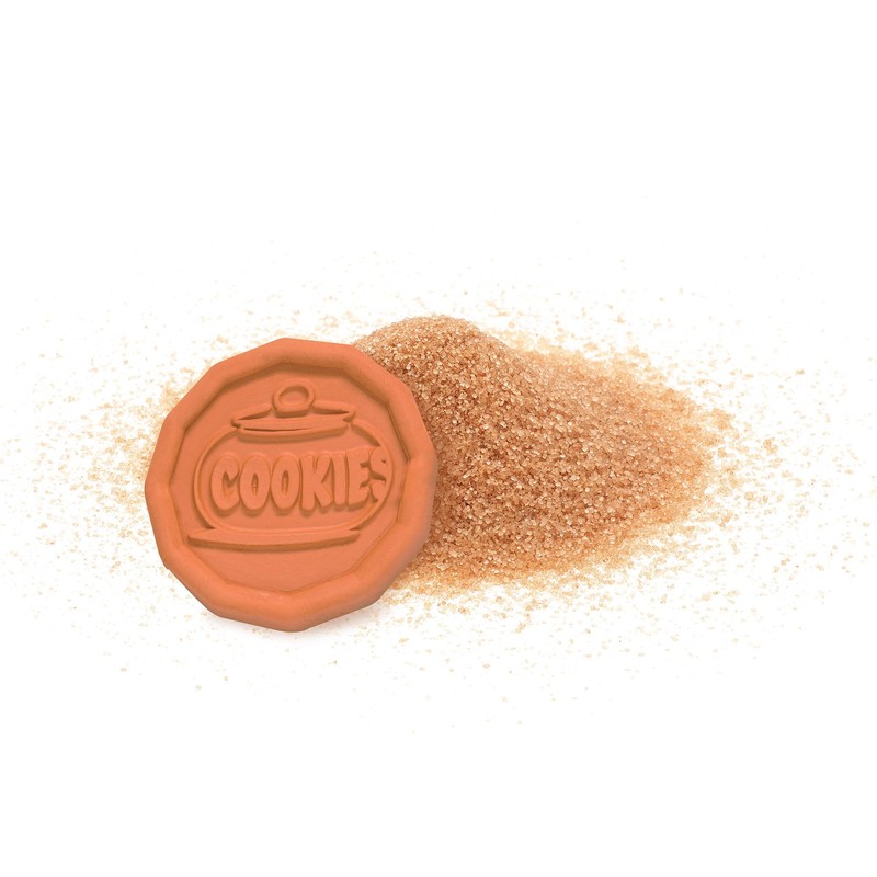 Mrs. Anderson’s Baking Brown Sugar Saver, Cookie Design, Natural Terracotta,