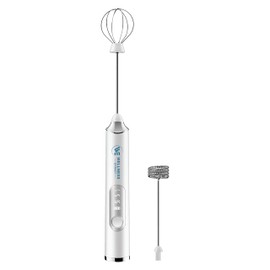 Wellness Extract Multi-Speed Rechargeable Electric Milk Frother, Li-ion Battery Powered – Certified Safe, Ideal for Coffee, Matcha, Protein & Colostrum