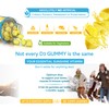 Vitamin D3 Gummies 25µg 1000IU - 60 Natural Lemon Flavour