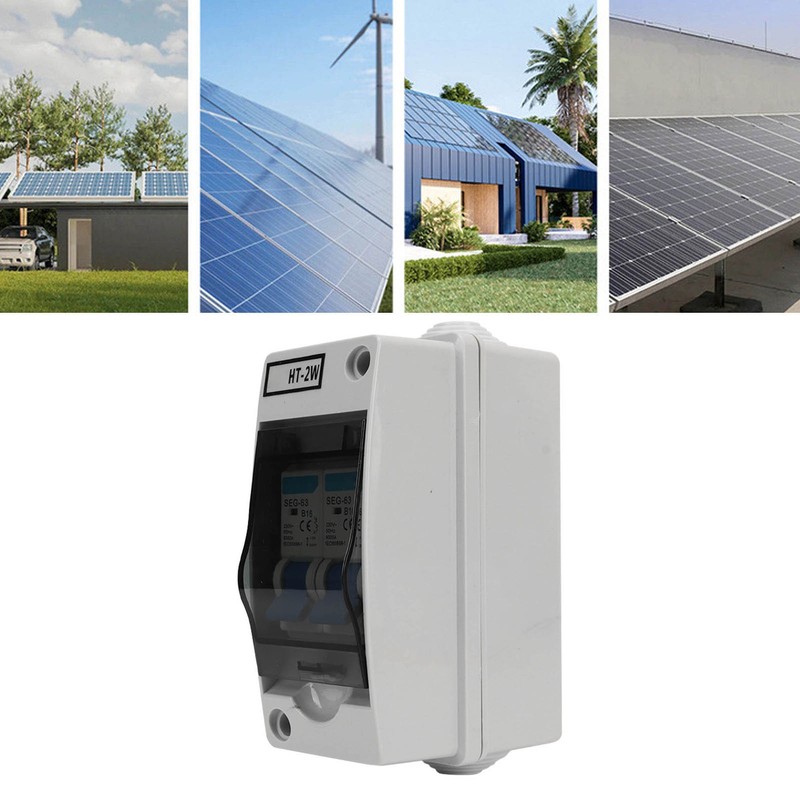 Circuit Breaker 2 Way MCB Switch Protection Waterproof Distribution Box