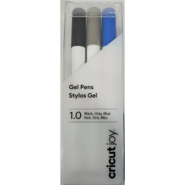 Cricut Joy Gel Pens 1.0 Set NEW Black Gray Blue