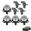 munirater Camshaft Position Sensors and Adjuster Magnets Kit Replacement for