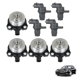 munirater Camshaft Position Sensors and Adjuster Magnets Kit Replacement for 2005-2015 ML350 GL550 S550 S400 2720510177 A2729050043