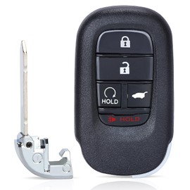 Yewong Smart Proximity Keyless Entry Remote Push Start Control Fits for Honda CRV Pilot HRV Civic 2022 2023 FCC ID:KR5TP-4 72147-TBA-A11 5 Buttons 433Mhz 4A Chip