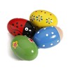 Voarge Maracas - 4pcs Kids Baby Wooden Egg Music Percussion