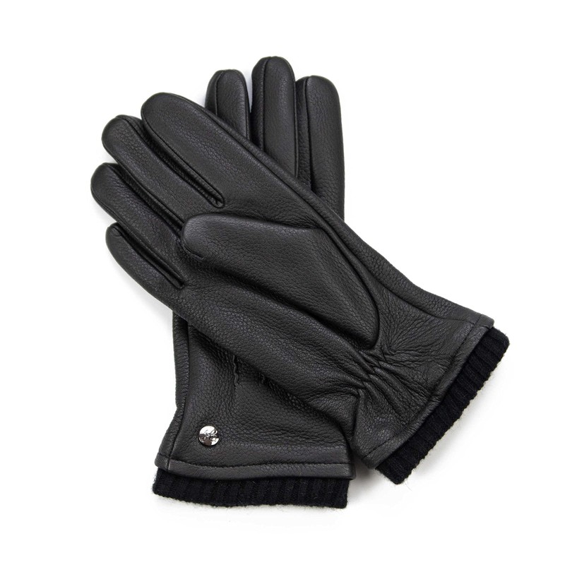 Hand Gewand by Weikert Leather Deerskin Gloves with Cashmere Lining,