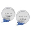 2 Pcs AC Synchronous Motor 50TYC 5 to 6 RPM