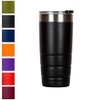 BISON COOLERS 22 oz Black Tumbler | Sweat Proof Design