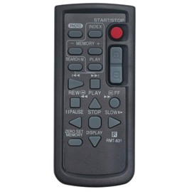VINABTY RMT-831 Replacement Remote Fit for Sony Digital Video Camera Recorder DCR-HC43E DCR-PC108E DCR-PC330 DCR-HC48E DCR-HC85E DCR-HC62E DCR-HC90E DCR-HC96E DCR-HC94E DCR-PC1000E DCR-TRV480E