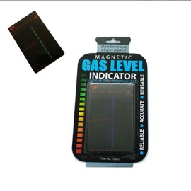 2Pcs Black Practical Propane Butane LPG Fuel Gas Tank Level Indicator, Reusable Propane Fuel Level Indicators,Magnetic Gauge Bottle Grill Connectors and Hoses for Outdoor Cooking Replacement Parts